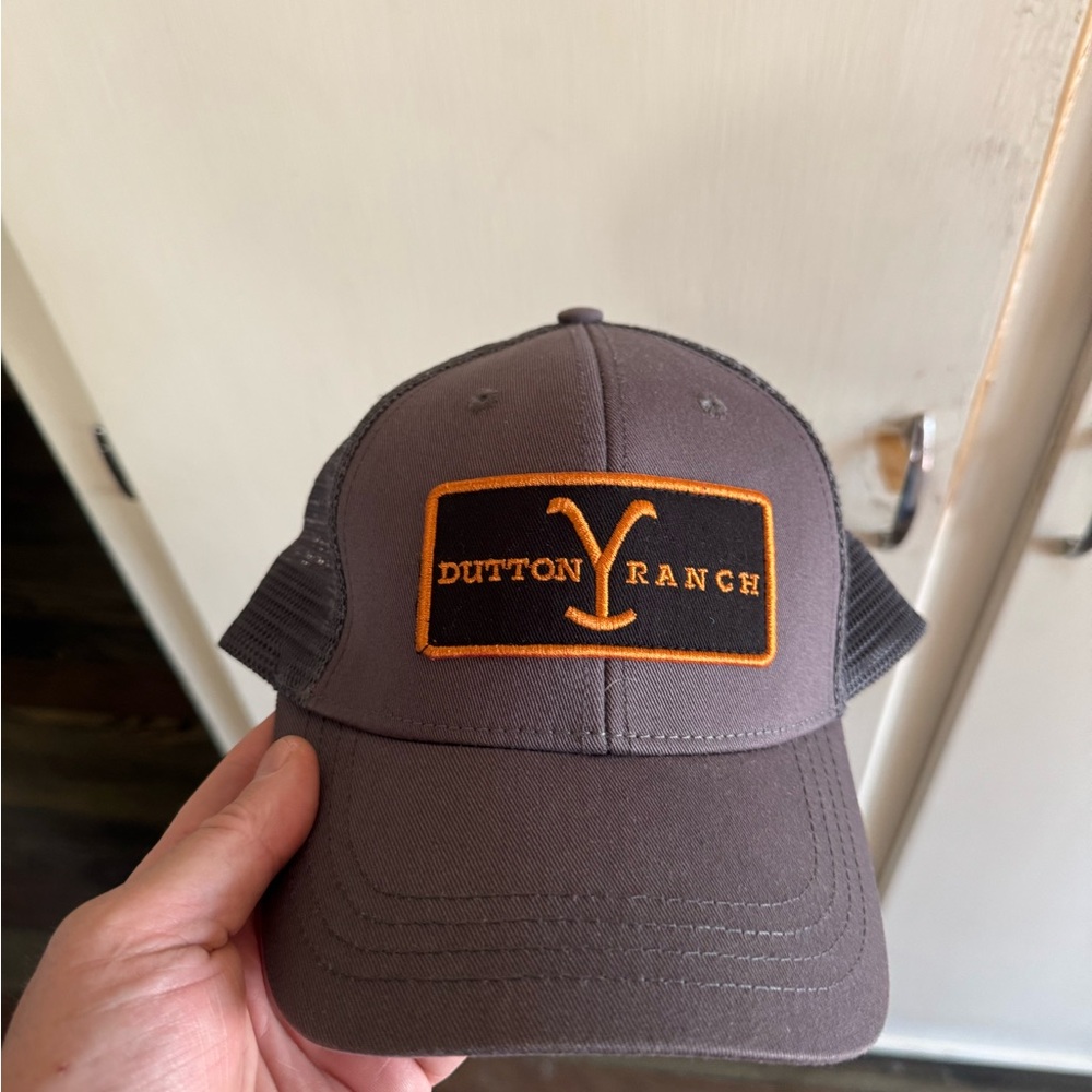 Gray Dutton Ranch Trucker Hat